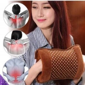 Electric Hot Water Bag Brown Color